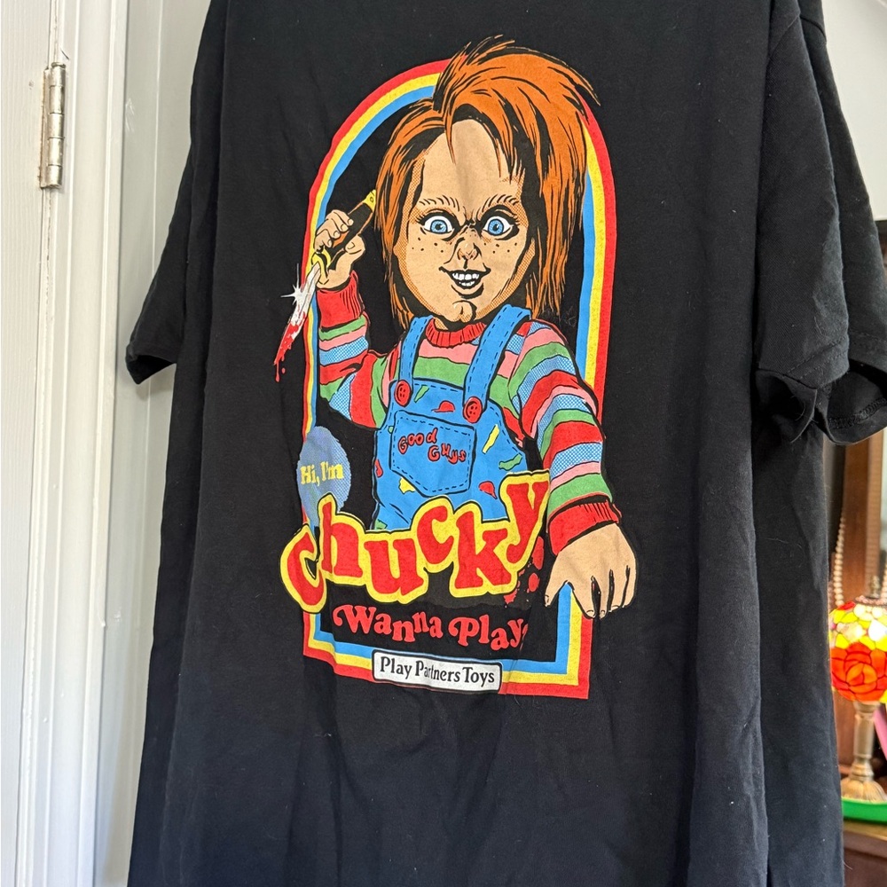 Chucky Graphic T-Shirt - Black